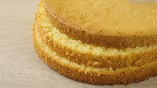 pandispagna  genoise ricettafacile Pan di Spagna alto e soffice con 3 ingredienti 👌👌🤔✅✅✅ [upl. by Flem]