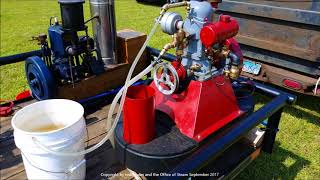 Tobacco Valley Flywheelers Antique Engine amp Tractor Show 2017 at Haddam Meadows State Park [upl. by Janifer]