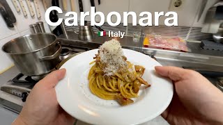 🇮🇹 Kings Carbonara 100 Successful Tips for Perfect Carbonara [upl. by Atoiyanap309]