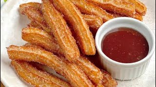 How to make Perfect ChurrosClassic Churros Recipe [upl. by Zeba451]