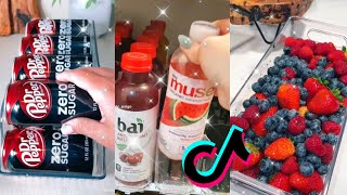 satisfying fridge restocking tiktok compilation 2 [upl. by Enegue]