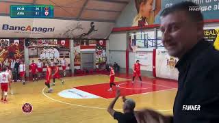 Fortitudo Anagni  Virtus Pomezia  Highlights [upl. by Hillie578]