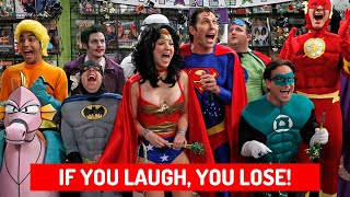 The Big Bang Theory Funny Moments  Try NOT To Laugh Challenge impossible [upl. by Llehsad]