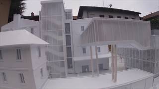 Realizzazione di un Plastico per il progetto quotSpazio Leonardoquot di MBA Marco Bozzola Architetti [upl. by Kilby445]