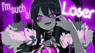 Nightcore  LOZER With A Z Lyrics  Sped Up [upl. by Rebah]