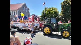 Kiwanis Canada Day float 2024 [upl. by Anecuza]