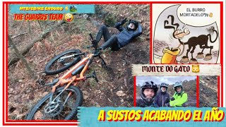 MTBEBIKE ENDURO quotA SUSTOS ACABANDO EL AÑOquot MONTE DO GATODICIEMBRE 2023THE GUARRIS TEAM [upl. by Garfinkel]