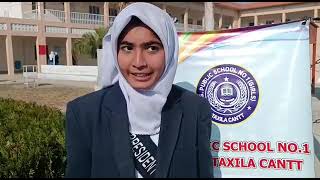 Student Body elections by FG Public School No 1 Girls Taxila Cantt [upl. by Dorene990]