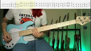 Type O Negative  Love You To Death Bass Cover With Tabs [upl. by Ssidnak923]