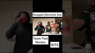 Snapple Elements Sun Taste Test Review Short [upl. by Savill]