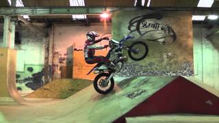 Graham Jarvis training at The Works skate park Leeds [upl. by Oreves]