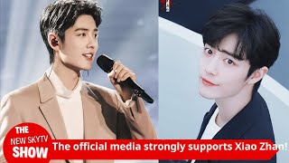 Official media strongly supports Xiao Zhan Beijing Broadcasting campaigns for Xiao Zhans quotGolden E [upl. by Notxap]