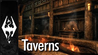 Skyrim  Music amp Ambience  Taverns [upl. by Animlehliw]