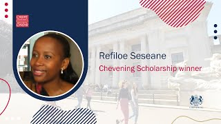 Refiloe Seseane Chevening Scholarship winner [upl. by Parette874]