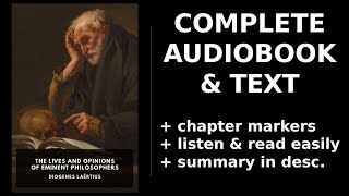 The Lives and Opinions of Eminent Philosophers 22 💖 By Diogenes Laërtius FULL Audiobook [upl. by Just]