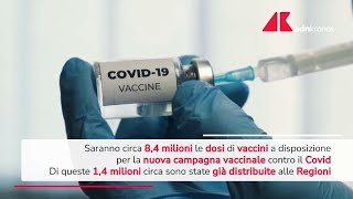 Covid 84 milioni di dosi per nuova campagna vaccini [upl. by Hanson]