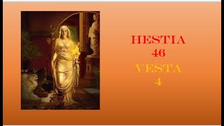 Asteroid Hestia No 46 VESTA No 4 [upl. by Cath692]