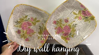 diy wall decor aesthetichandmade wall hanging ideaspinterest inspired wall decorHome decor ideas [upl. by Chong870]