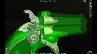 Remington Double Derringer full disassembly and operation [upl. by Selie]