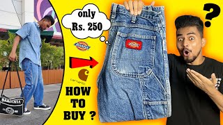 How to STYLE amp BUY BAGGY Jeans in India  Oversize Outfit Idea [upl. by Tj]