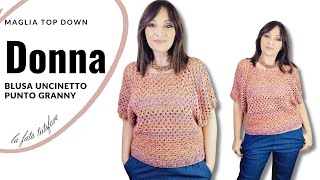 quotDonna Una Blusa AllUncinetto per Esprimere la Tua Unicitàquot [upl. by Geldens]