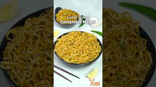 Garlic Lemon Coriander Maggi [upl. by Drofhsa]