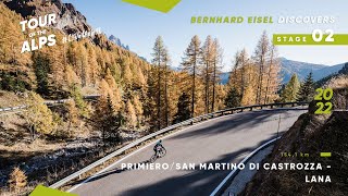 TouroftheAlps 2022  Berni Eisel discovers stage 2 [upl. by Aivan]