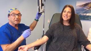 Watch a live IV and process of Ketamine infusion therapy  Ketamine Clinics of Los Angeles [upl. by Innavoig]