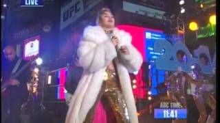 Miley Cyrus Get it RightWrecking Ball Live New Years Eve 2014 [upl. by Isbella]