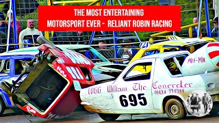 The Most Entertaining Motorsport Ever  The Ridiculous Reliant Robin [upl. by Assenay]