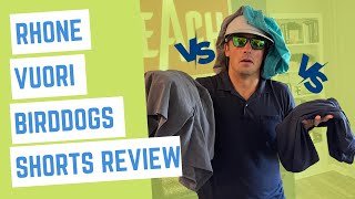 RHONE vs VUORI vs BIRDDOGS \\\ Lined Shorts Review [upl. by Neom]