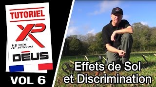 Détecteur de métaux XP DEUS  Effets de Sol et Discrimination 610 FR [upl. by Dunlavy]