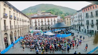 DOMUSA TEKNIK 40MLK 2023 Ambientazo en la salida Azpeitia Aritz y Oihana buscan segunda txapela [upl. by Atoked211]