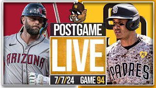 Padres vs Diamondbacks Postgame Show 77 [upl. by Gwyn]