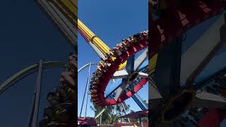 Wonder Woman ride at six flags [upl. by Ynalem238]