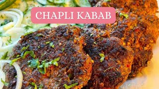 Chapli Kabab Recipe  Authentic Beef Chapli Kabab by CuisineBytes [upl. by Nico]