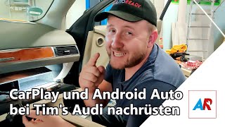 CarRanger CarPlay und Android Auto im A6 4F mit MMI nachrüsten  Audi A6 4F 42FSI [upl. by Reppep544]