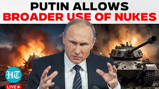 Russia Ukraine War Live Putin Allows Use Of Nuclear Weapons On 1000th Day Of Ukraine War Zelensky [upl. by Nosmas]