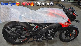 Launched 2024 Pulsar NS125 with 120mm wide Rear Tyre 🛞😍 New Onroad Price amp Full Detail Review [upl. by Minardi]