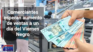 Comerciantes esperan aumento de ventas a un día del Viernes Negro [upl. by Lamhaj]