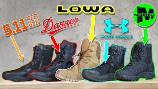 What’s inside Top 5 tactical boots Pt 1 [upl. by Prisilla]