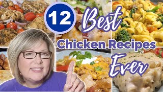 12 AMAZING 🤩 Chicken Recipes That Will SAVE Your Weeknight Dinners  EASY CHICKEN DINNER MARATHON [upl. by Maximilien]