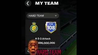 MY HARD TEAM ☠️🔥 eafc24 eafc fifamobile fifa23 fifa shorts [upl. by Mattheus249]