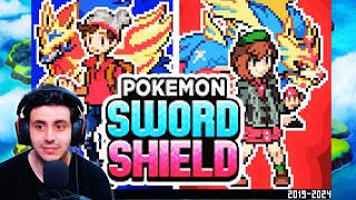 Pokemon Sword and Shield Ultimate Plus NEW 2024 Completed GBA Rom Hack [upl. by Itnava400]