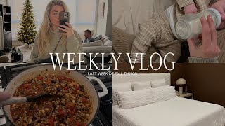 Weekly Vlog Home Decor Haul Solo Mom Errands and Fall Cooking [upl. by Borden]