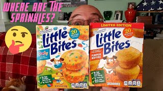 Little Bites Pumpkin and Party Cake Muffins Review [upl. by Ninnetta]