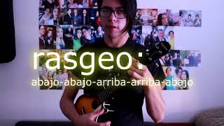 Como Tocar Deseos De Cosas Imposibles Ukulele [upl. by Aicenev679]