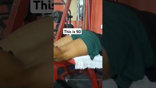 Calves and hamstrings workout thisis50 [upl. by Einnol]