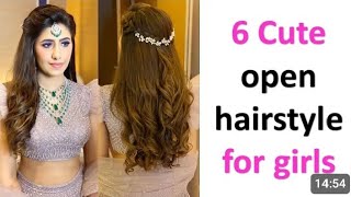 Brilliant Open hairstyles for weddingcurly ponytail hairstyles for Bridalwedding hairstyles girls [upl. by Duj]