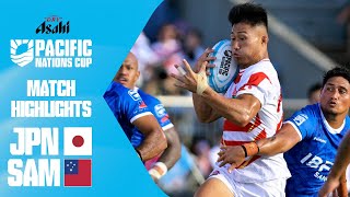 Semifinal epic 🔥  Japan v Samoa  Match Highlights  Asahi Super Dry Pacific Nations Cup [upl. by Leemaj]